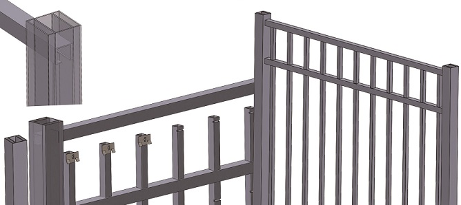 Alumigen Bonded Gates System